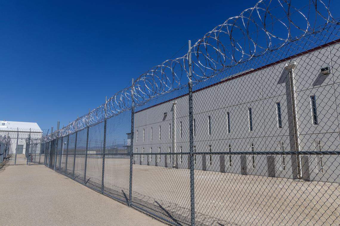 The Idaho State Correctional Institution near Kuna includes the state’s maximum security prison, where prisoner Bryan Kohberger is held. He is serving four consecutive life sentences for the November 2022 University of Idaho student murders. | Sarah A. Miller, Idaho Statesman