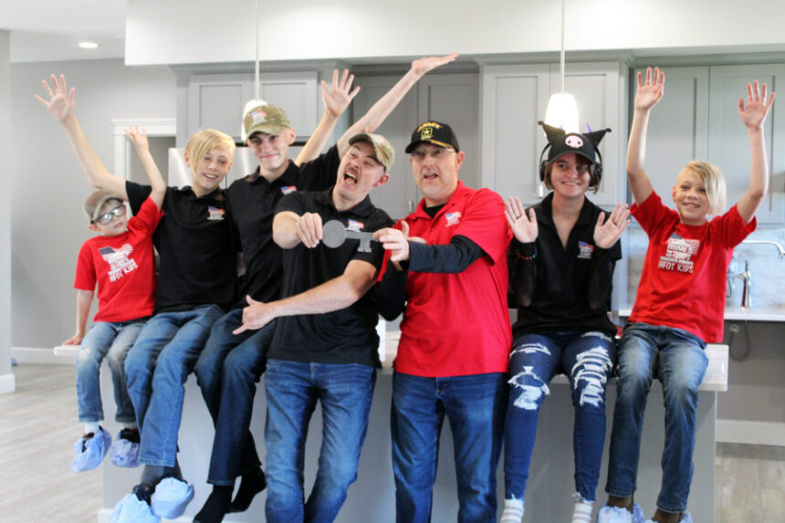 U.S. Army Staff Sgt. Christopher Byers and his family. | Kaitlyn Hart, EastIdahoNews.com