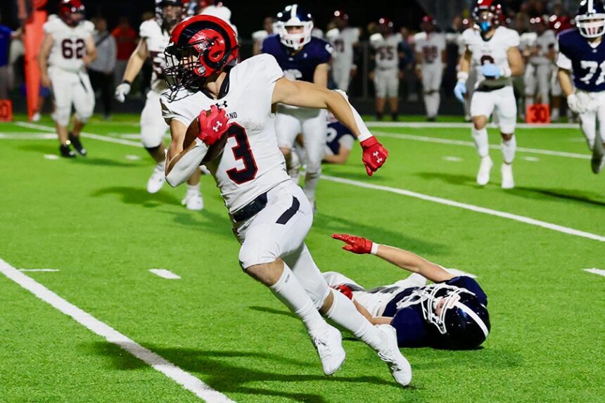 Highland football Cedric Mitchell