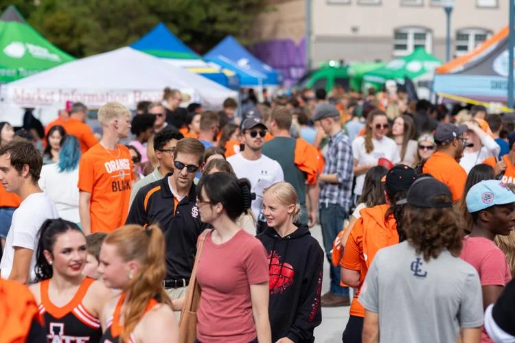 ISU Welcome Back orange and black
