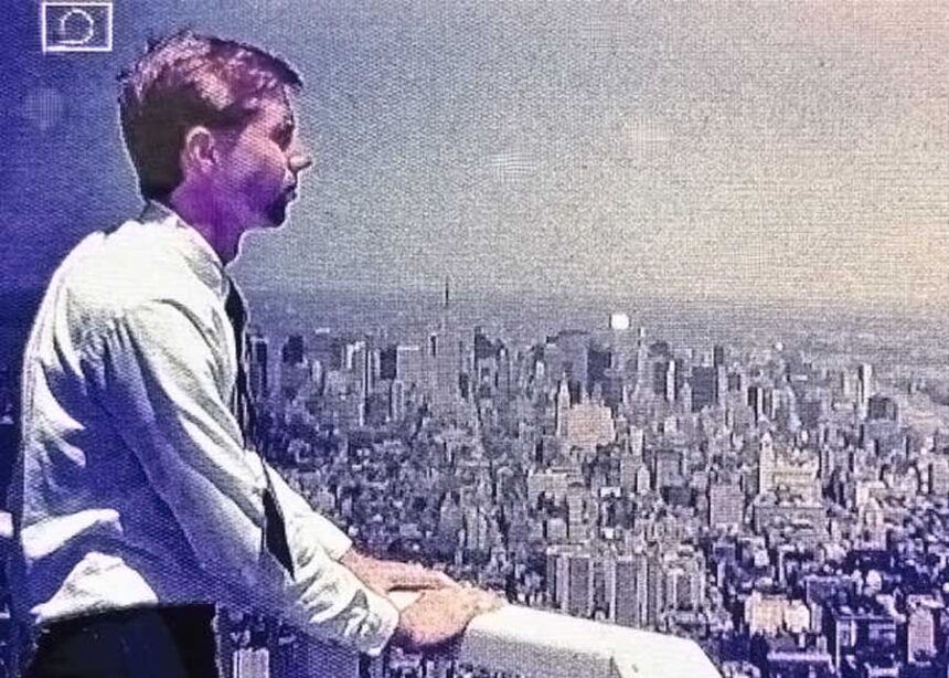 Kennard atop World Trade Center