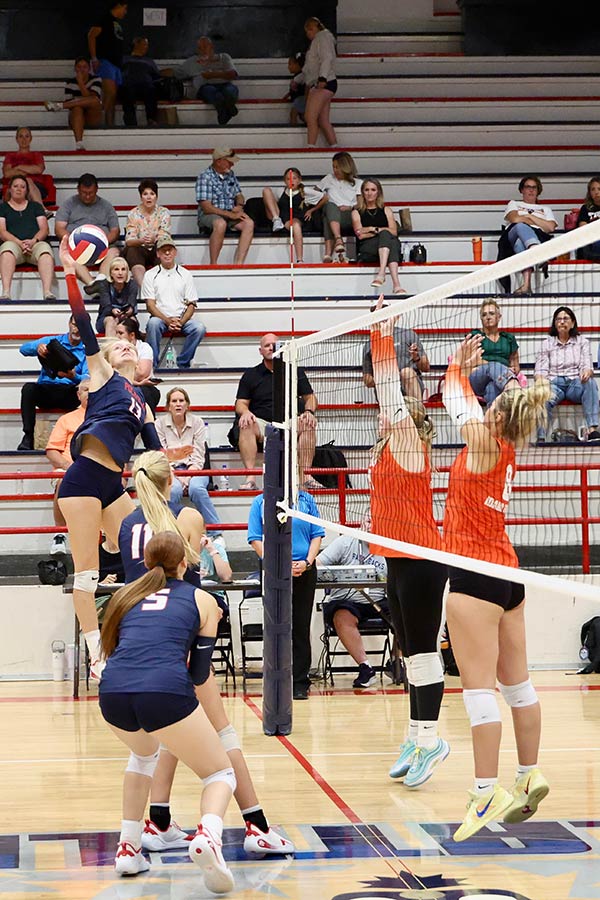 Poky volleyball, Abby Lusk