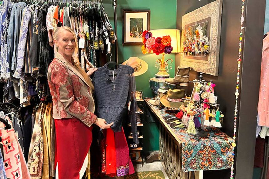 Crystal Miles opened Aurum Grove Boutique last month at 3630 South 25th East, Ste. 9 in Idaho Falls. | Rett Nelson, EastIdahoNews.com