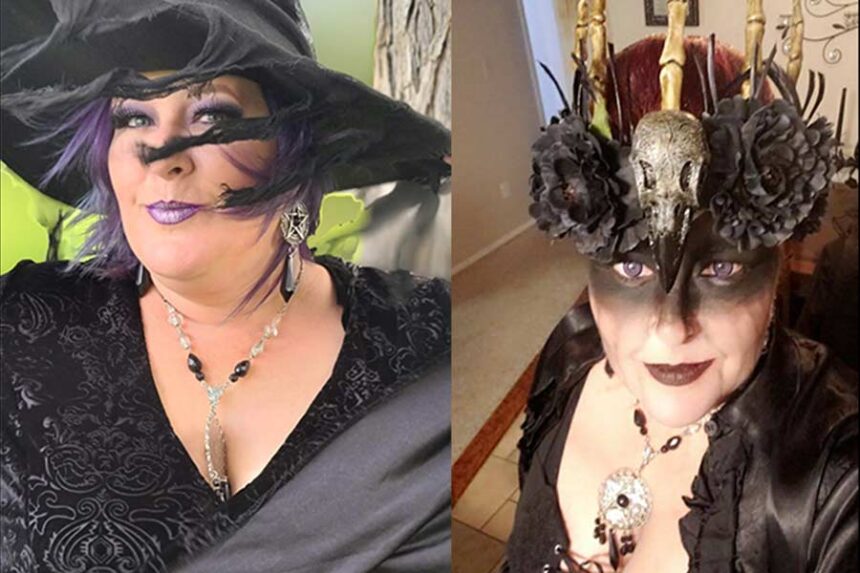 Wendy Kopeki of Pocatello is a participant in Colossal's Face of Halloween Contest. She's hoping to win $13,000 and meet Jamie Lee Curtis, but she needs your help. | Courtesy photos