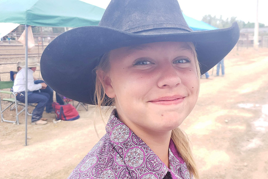 Lucy James at a young age. | Courtesy Emily Herbert