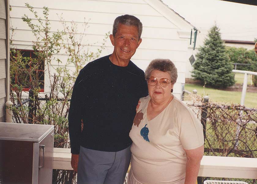 Jim Freeman Sr., left, and his wife, Mary | Courtesy Jim Freeman Jr.