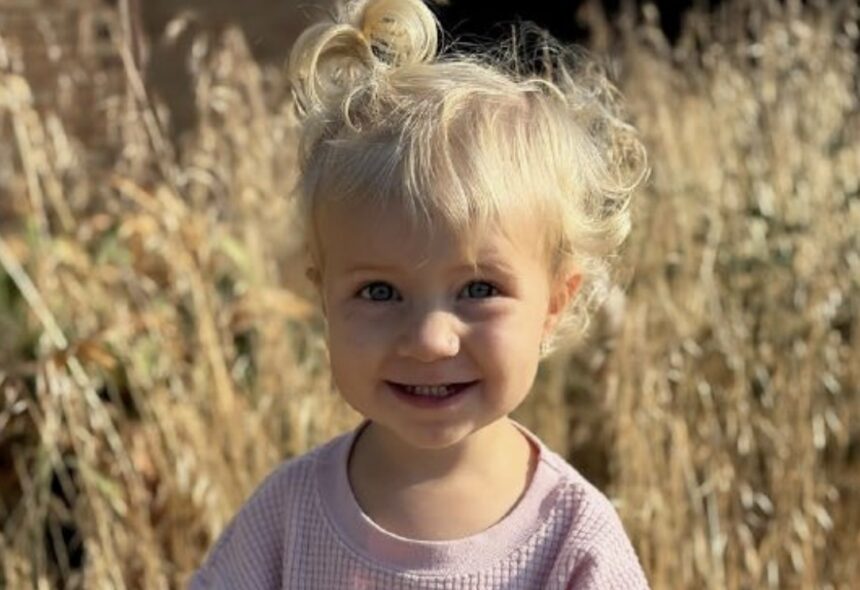 Hansen family toddler