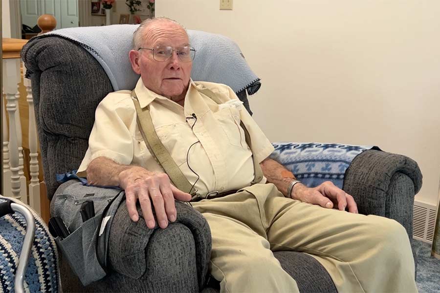 Local man reflects on 100 years of life as community honors him