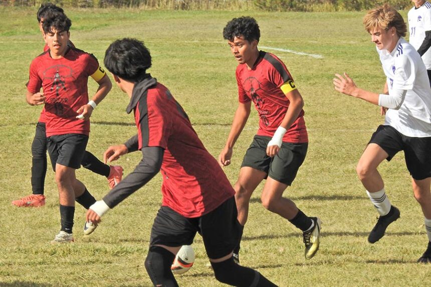 American Falls boys soccer Erik Morales