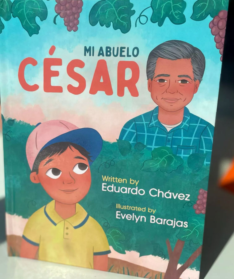 Eduardo Chavez, grandson of the late influential labor leader Cesar Chavez, releases his first children’s book that showcases his journey in trying to understand his grandfather’s legacy. (Monica Carrillo-Casas/The Spokesman-Review)