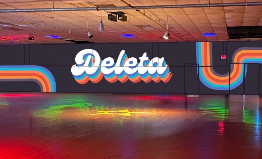 Deleta skating indoors