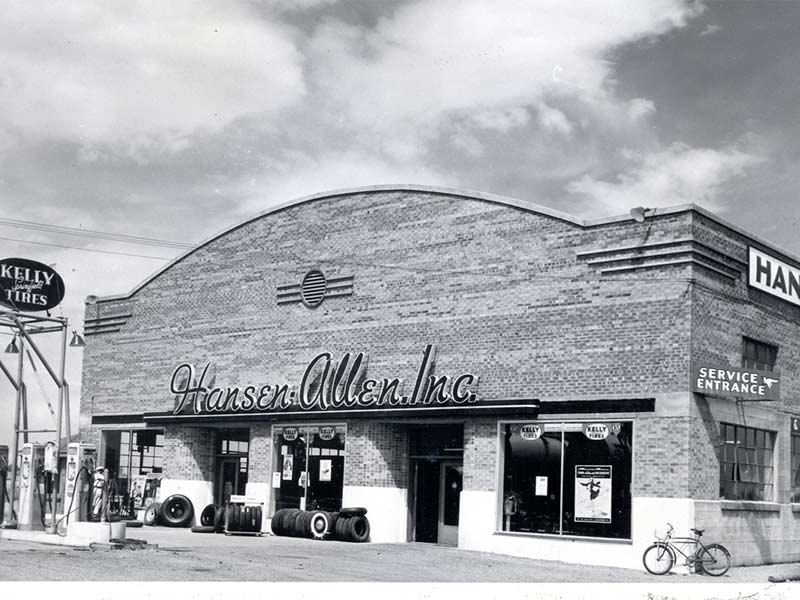 Hansen Allen Ford was the name of dealership Farrel bought and eventually sold in the 1950s. | Courtesy Nathan Hansen