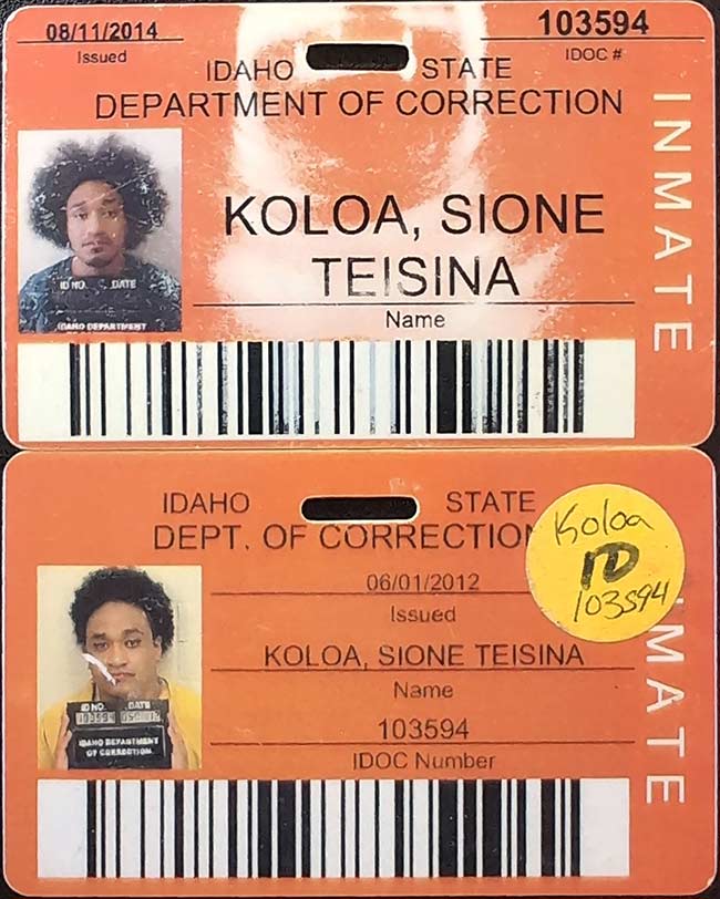 IDOC photo provided by Sione Kaloa