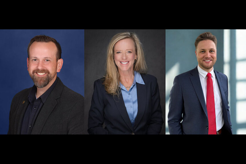 Candidates for Idaho Falls Mayor xinclude Jeff Aldridge (left), Lisa Burtenshaw (middle), and Christian Ashcraft (right). | Courtesy photos