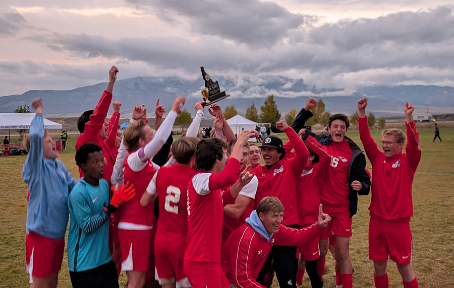 Marsh Valley boys soccer celebrates district title