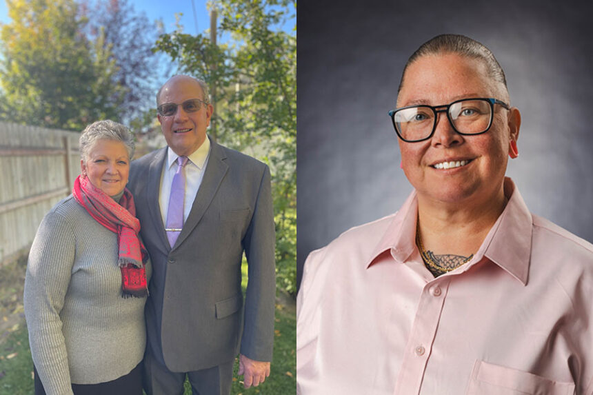 Norman Reece and Mandy Peace