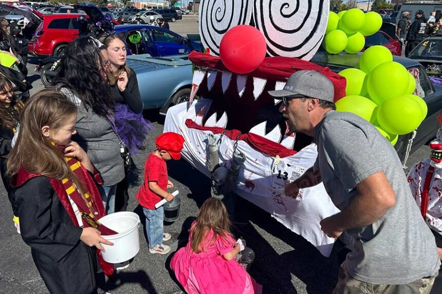 A past Pocatello Car Club Trunk or Treat.