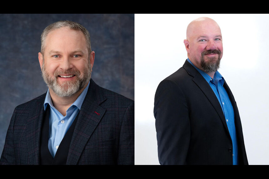 Russel Slack (left) and Nolan Wheeler (right) are both running for seat 2 on the Ammon City Council. | Courtesy photos