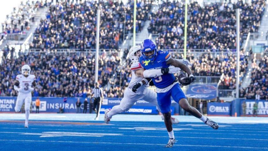 Boise State football will be without leading wide receiver Chris Marshall for this weekend’s game against Fresno State. | Idaho Statesman.