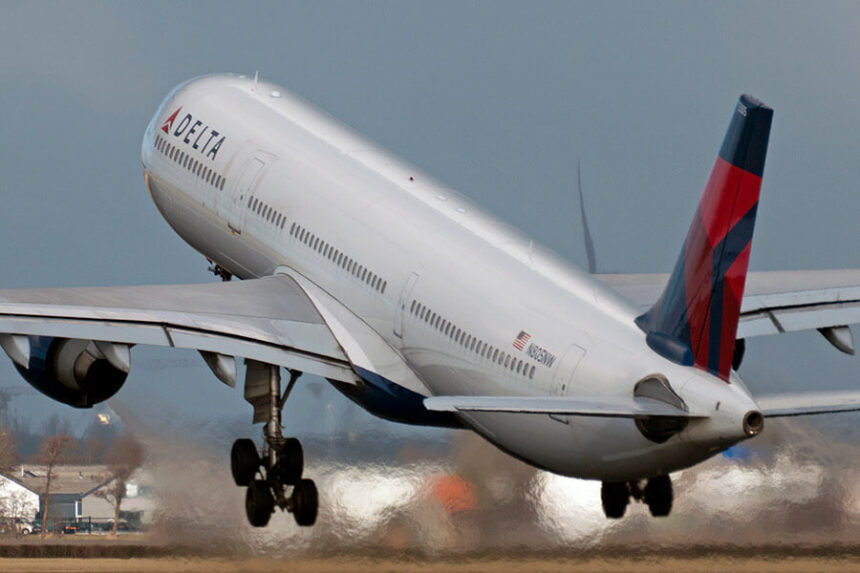 Delta airplane