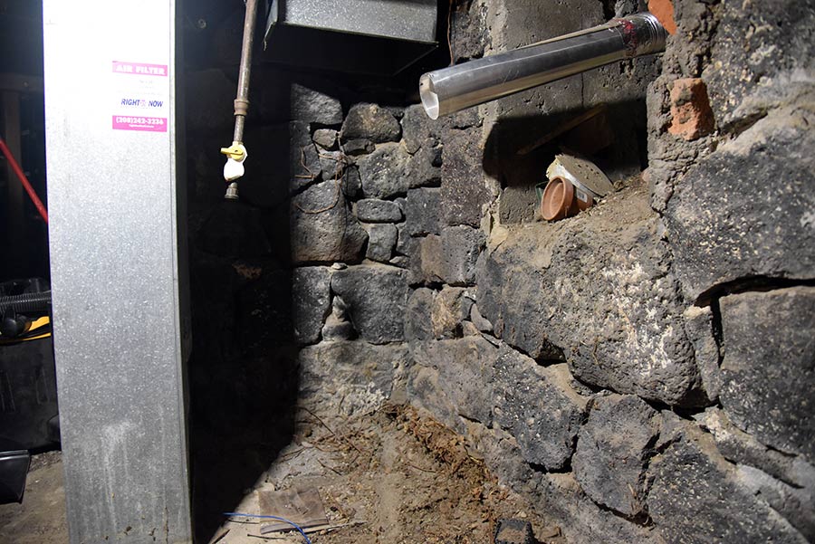 The space where Perry's new furnace will be. | Kaitlyn Hart, EastIdahoNews.com