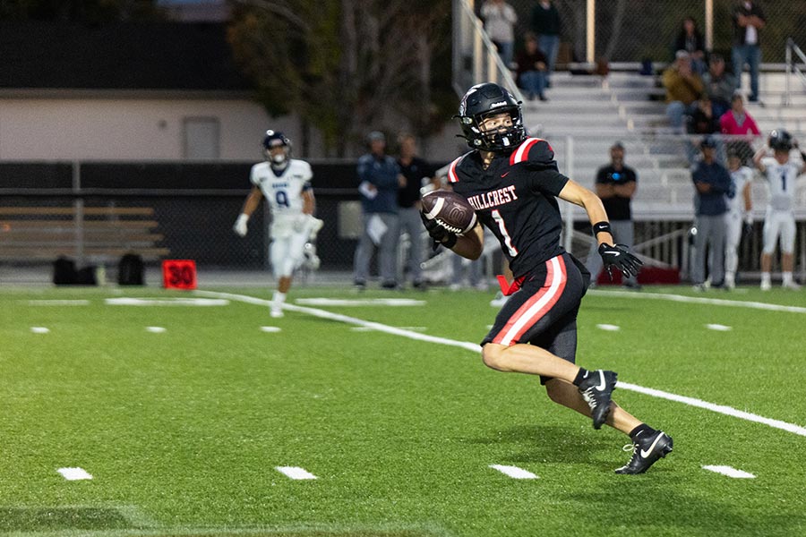 Hillcrest football Mason Davis