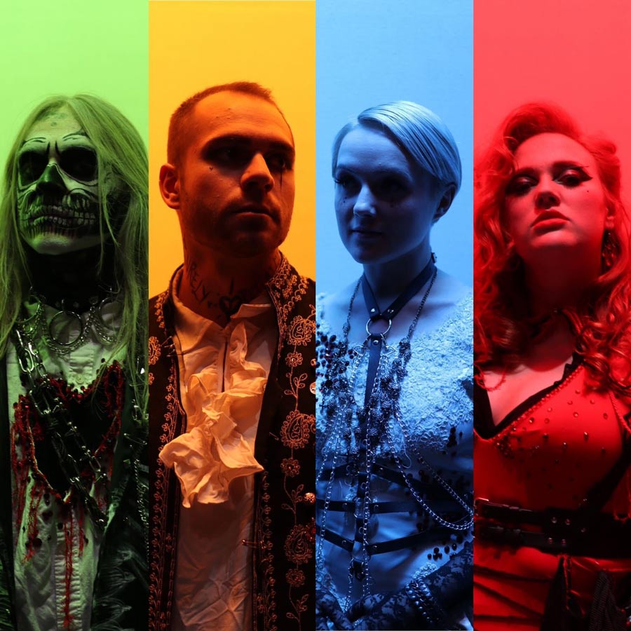 The cast of 'Deep Love: A Ghostly Rock Opera.' | Deep Love