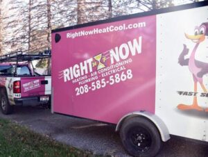 Right Now Heating & Air working to install Perry's new furnace. | Kaitlyn Hart, EastIdahoNews.com