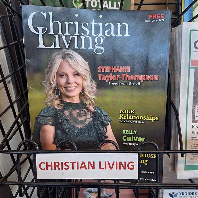 Stephanie Taylor-Thompson on the cover of a recent magazine. | Courtesy Stephanie Taylor-Thompson