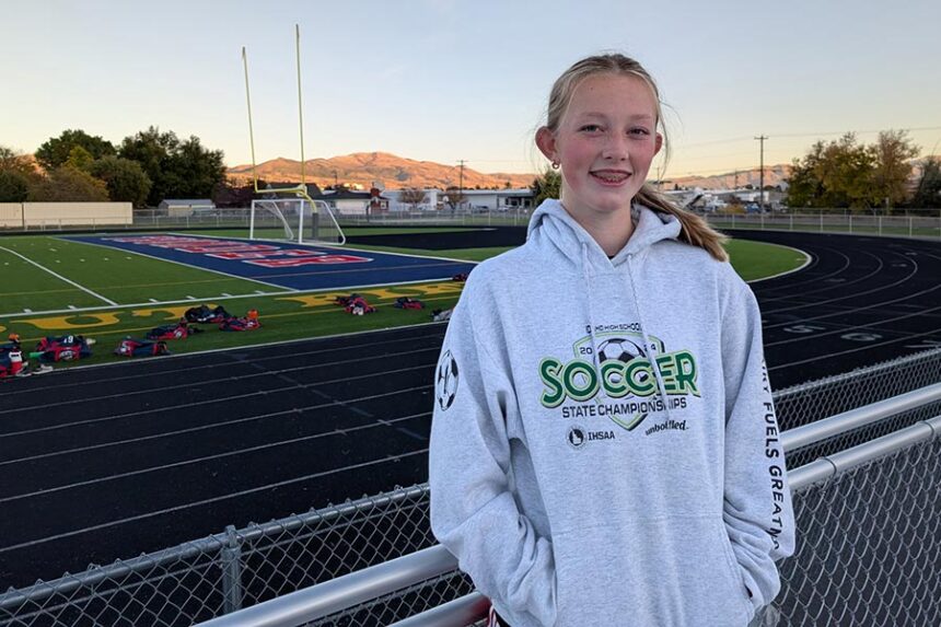 Pocatello girls soccer Madysen Torngren