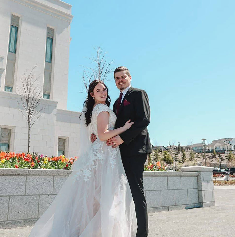 Kaylanee Orr and her husband, Jacob Orr. | Courtesy Photo