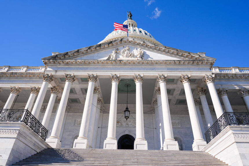 The U.S. Capitol is photographed on 37th day of the government shutdown, Thursday, Nov. 6, 2025, in Washington. | Mariam Zuhaib, Associated Press