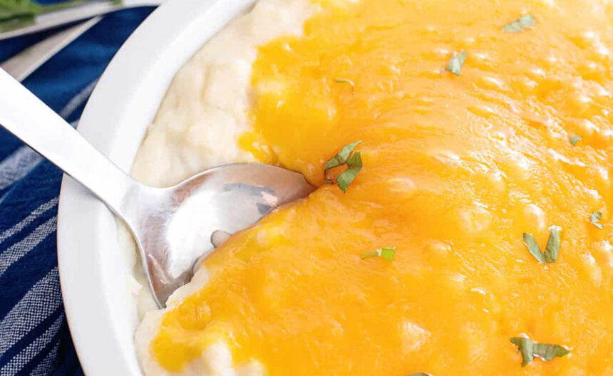 cheesy mashed potatoes