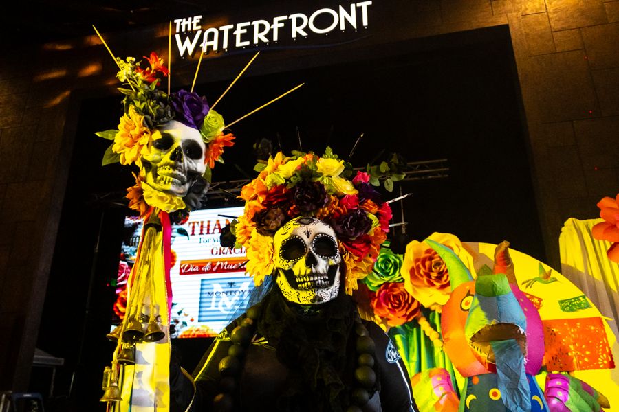 Co-owner of Calakas Tacos & Miches, Liliana Sanchez dressed up as a Catrina during her Dia de Los Muertos event. | Daniel V. Ramirez, EastIdahoNews.com
