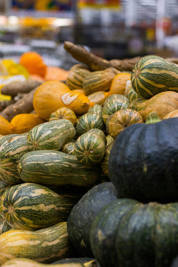 Winter squash benefit from a curing time before going into storage. Eduardo Soare, Unsplash