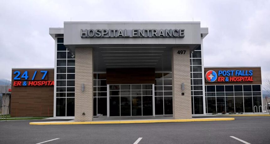 The Post Falls ER & Hospital is accused of misleading billing and overcharges. | Kathy Plonka, The Spokesman-Review