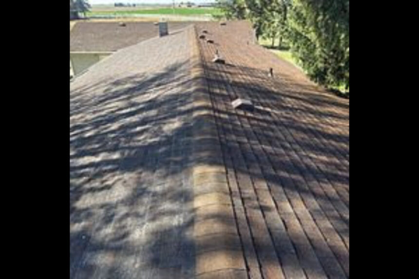 The roof of Bernard Stinson before it was replaced. | Courtesy Roof Rescue