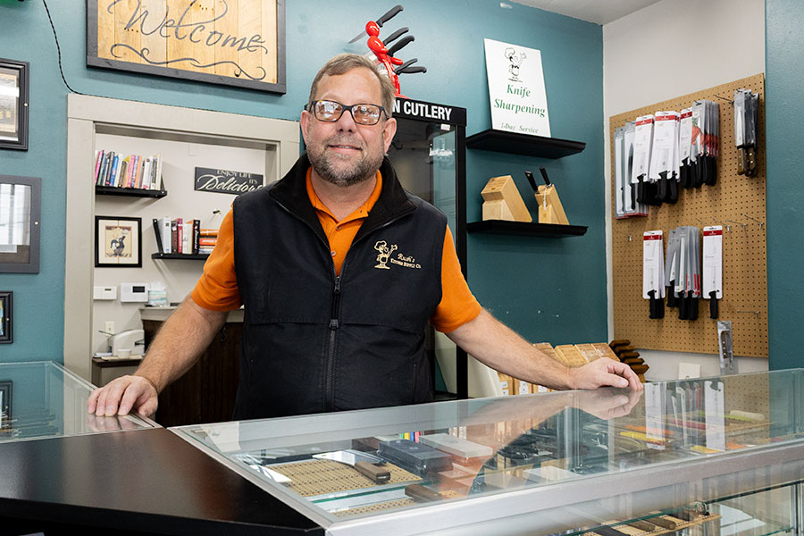 Owner of Rush's Kitchen Supply Company Alex Constantino told EastIdahoNews.com that customers have been focusing on local stores over the years rather than buying online. | Daniel V. Ramirez, EastIdahoNews.com