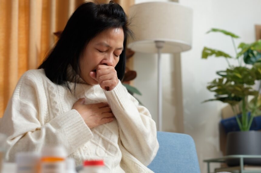 asian woman get flu and cough sick at home 2024 11 28 19 56 56 utc