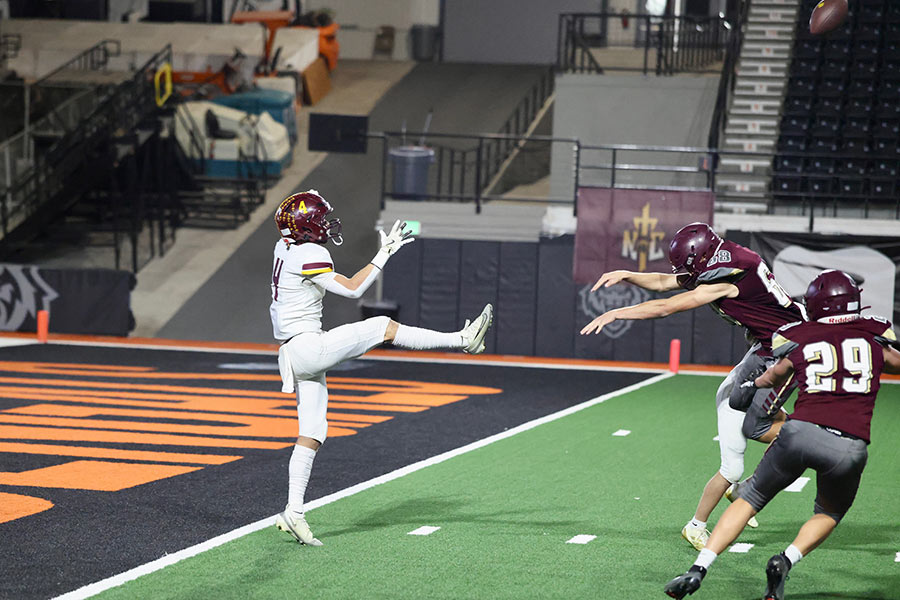 West Side Chet Ward blocked punt