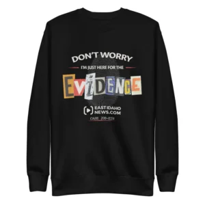Evidence sweatshirt