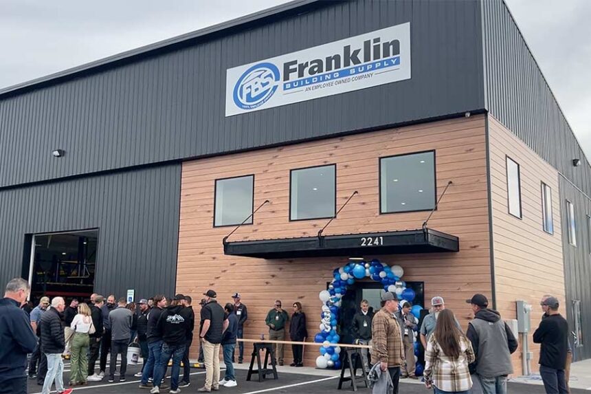 Franklin Building Supply opened at 2241 East Industrial Boulevard in Idaho Falls. | Rett Nelson, EastIdahoNews.com