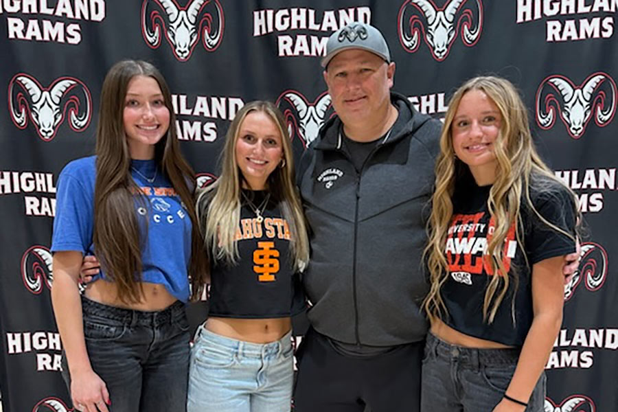 Highland girls soccer trio sign college letters of intent