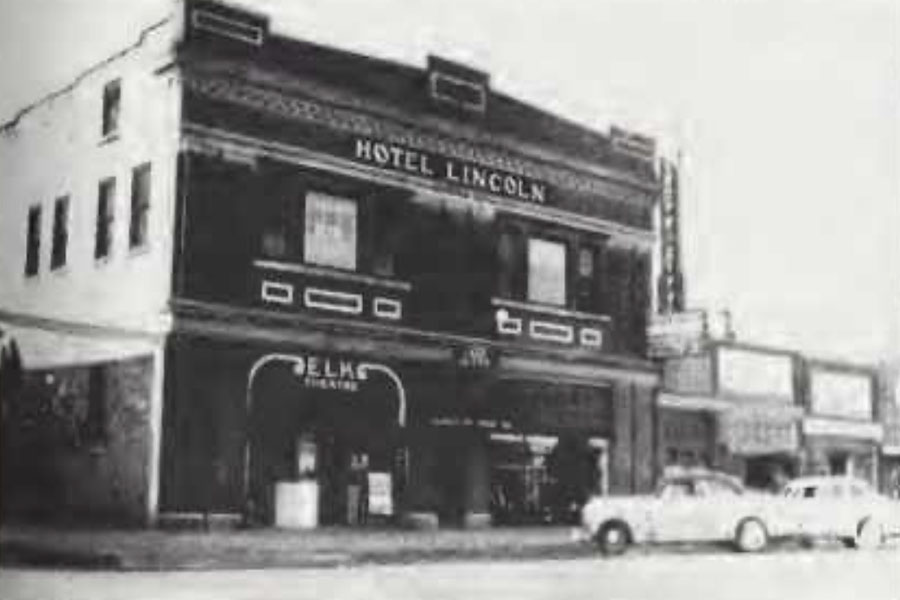 Hotel Lincoln in Rexburg that was owned by John L. Jones.