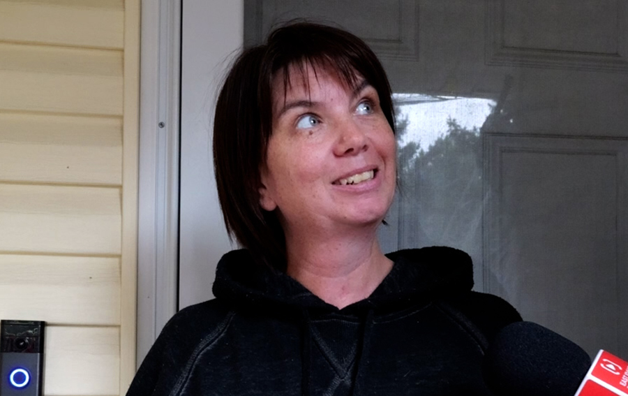 A Secret Santa surprise for a mom who lost her husband this year and now has a teenager battling cancer