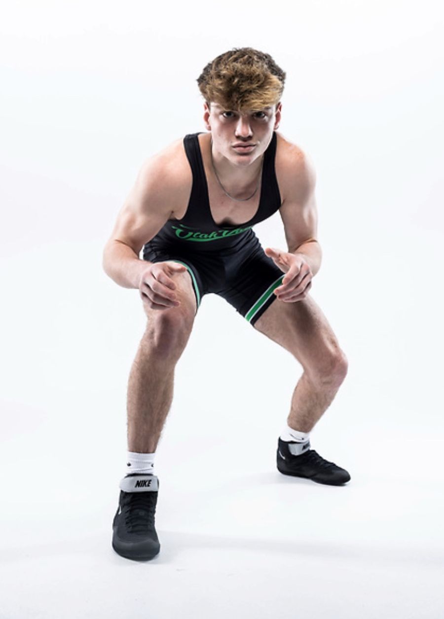Nate Gugelman, American Falls wrestling. | Courtesy Utah Valley University.