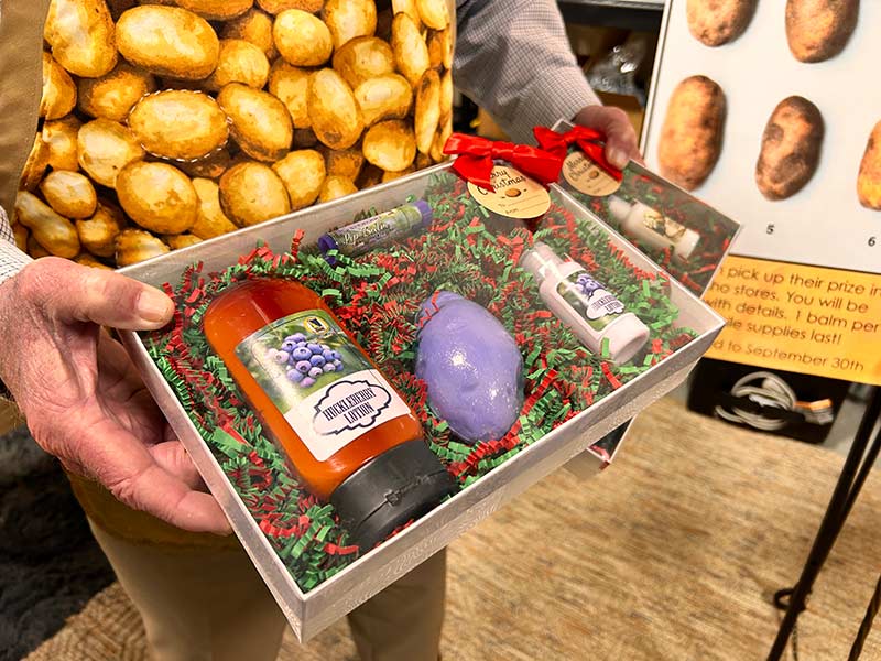Walker's gift box just in time for the holiday season. | Rett Nelson, EastIdahoNews.com