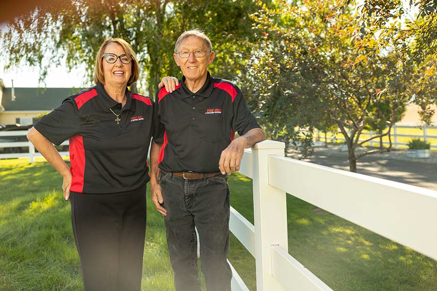 Stephonie and George Casanova | Courtesy Heather Lallatin