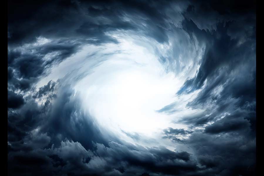 Calm within the storm