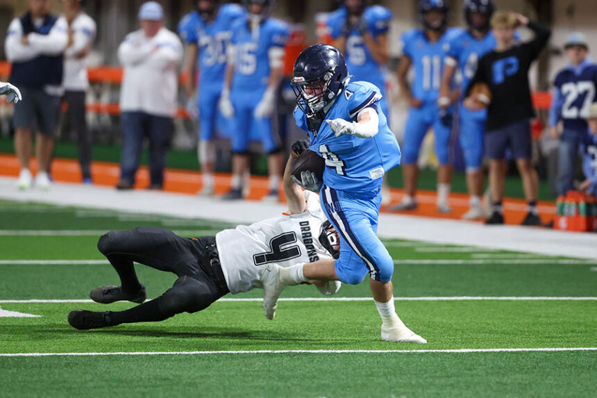 West Jefferson football Justus Burtenshaw